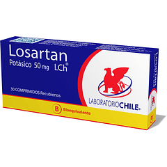 Losartan Potasico 50  mg x30 Comprimidos