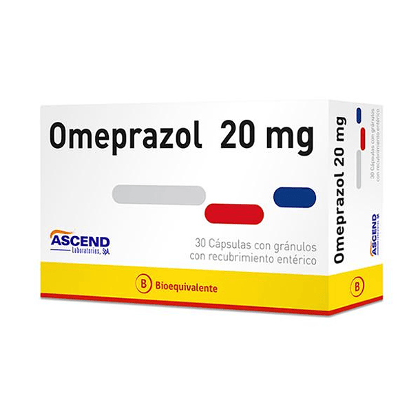 Omeprazol 20  mg x30 Capsulas 