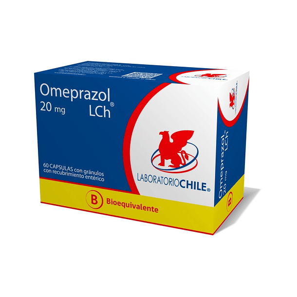 Omeprazol 20 mg x60 Capsulas 