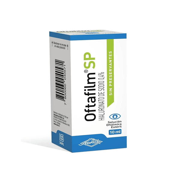 Oftafilm Sp 0,4% x10 ml Gotas 