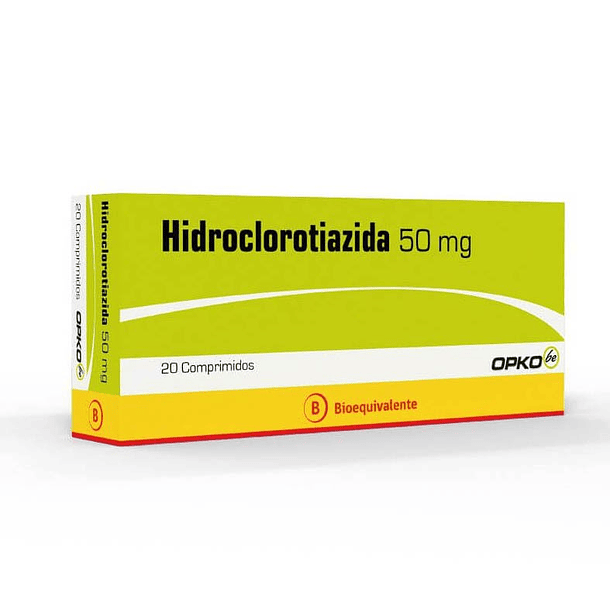 Hidroclorotiazida 50 mg x20 Comprimidos 