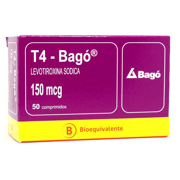T4 150 Mcg x50 Comprimidos 