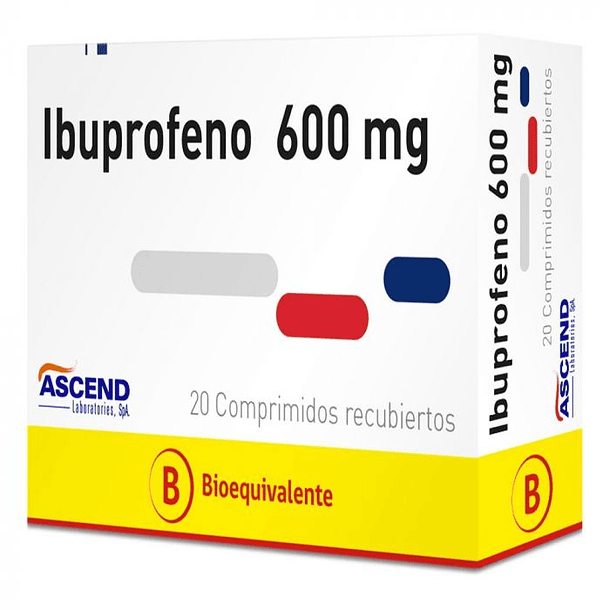 Ibuprofeno 600 mg x20 Comprimidos 