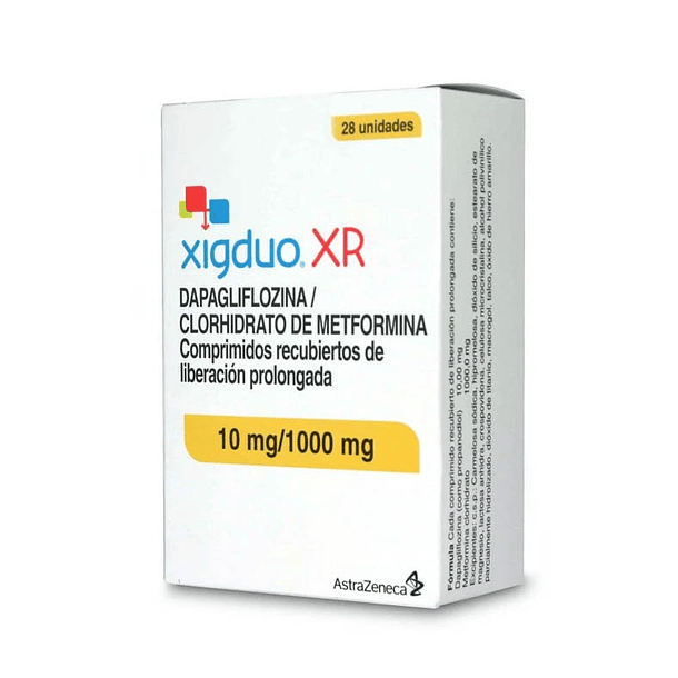 CENABAST - Xigduo XR 10Mg/1000Mg X28 Comprimidos 