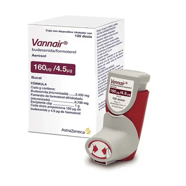 CENABAST - Vannair 160/4.5Mcg X120 Inhalaciones 