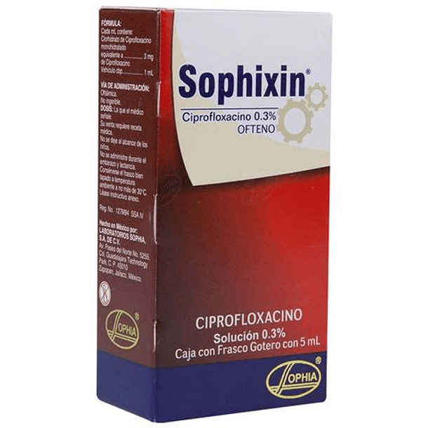 CENABAST - Sophixin 0.3% X5Ml Solución Oftalmica 