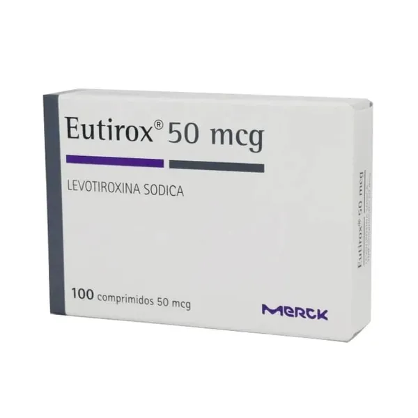 CENABAST - Eutirox 50Mcg X100 Comprimidos