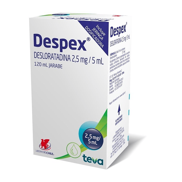 CENABAST - Despex 2,5Mg/5Ml X120Ml Jarabe 