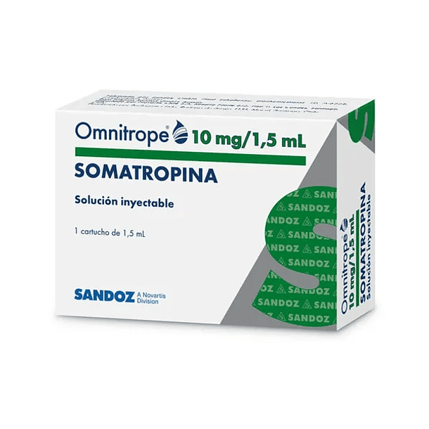 CENABAST - Omnitrope 10Mg/1.5 Ml x 1 Cartucho Solución Inyectable 