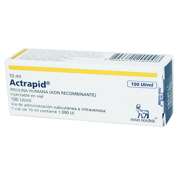 Actrapid HM 100UI X10Ml  Ampolla 