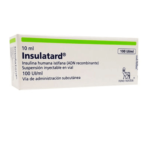 Insulatard HM 100 UI X10 ml Ampolla 