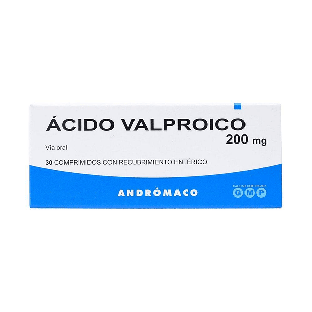 Acido Valproico 200 mg X30 Comprimidos 