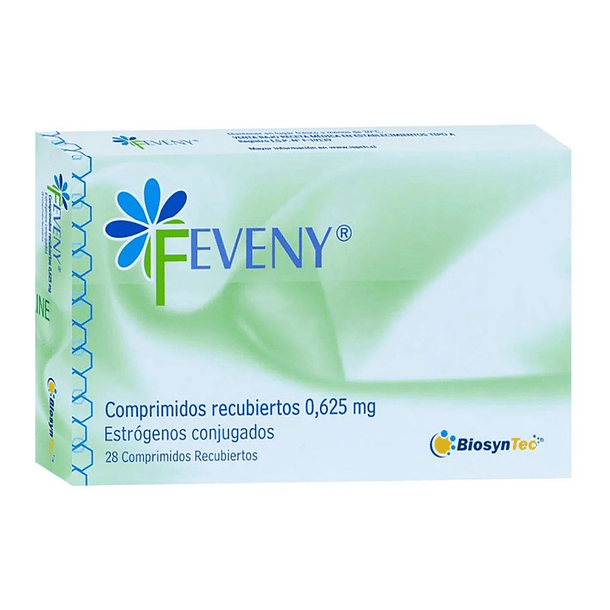Feveny 0.625 mg X28 Comprimidos 