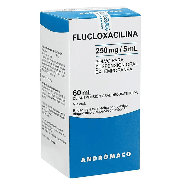 Flucloxacilina 250 mg/5Ml x60Ml Suspensión  