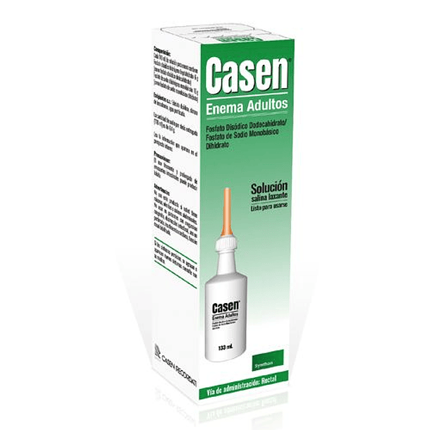 Enema Adulto Casen   X133Ml 
