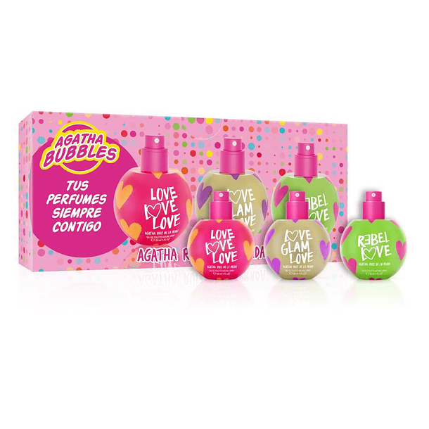 Perfume Agatha Bubbles x 3 Unidades 