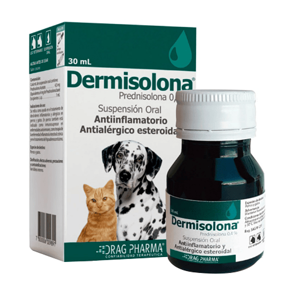 Dermisolona 0.4% x 30 ml Suspensión  