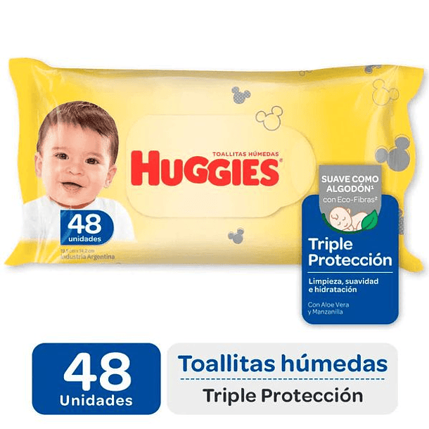 Huggies Toallas Húmedas x 48 Unidades 