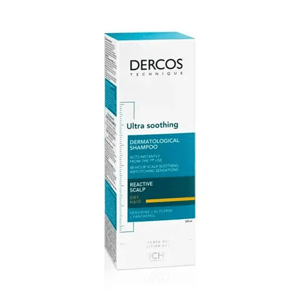 Vichy Dercos Ultra Calmante Cabello Seco x 200 ml Shampoo 