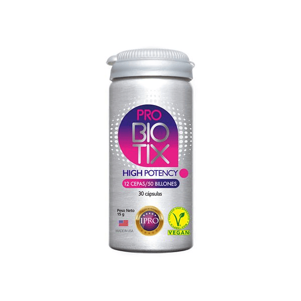 Probiotix  High Potency 12Cepas/50 Billones x 30 Cápsulas 