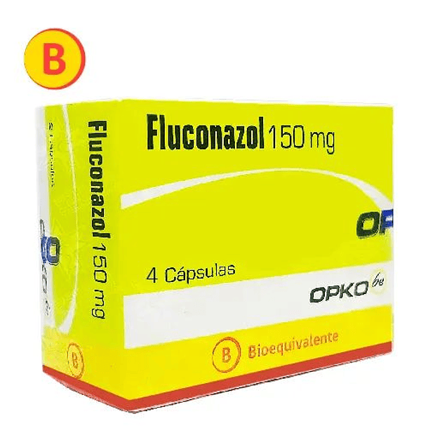 Fluconazol 150 mg x 4 Cápsulas 