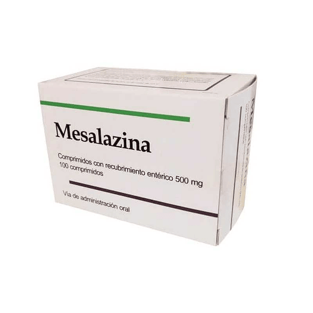 Mesalazina 500 mg x 100 Comprimidos 