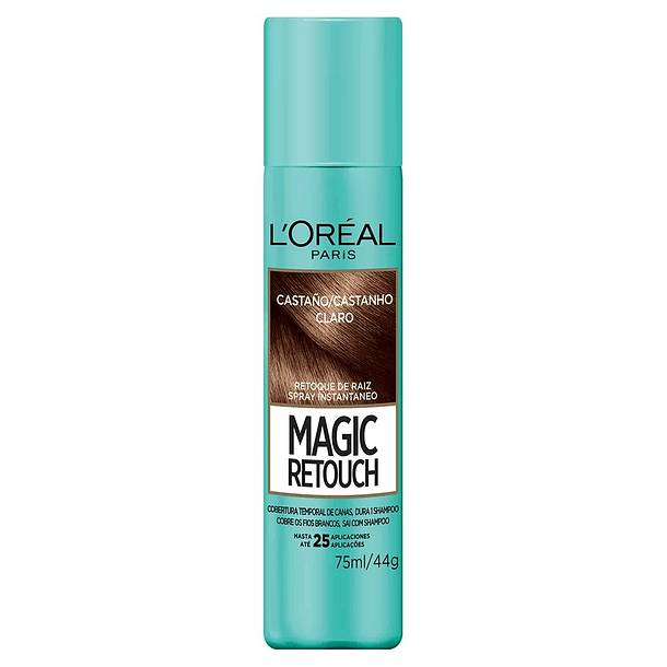 Loreal Magic Retouch Castaño Claro x 75 ml 