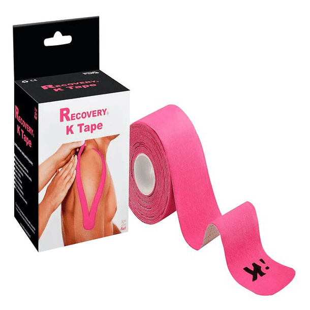 Venda Elastica Tape 5Cm x 5Mts Color Rosado 