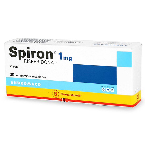 Spiron 1  mg x 30 Comprimidos Recubiertos 