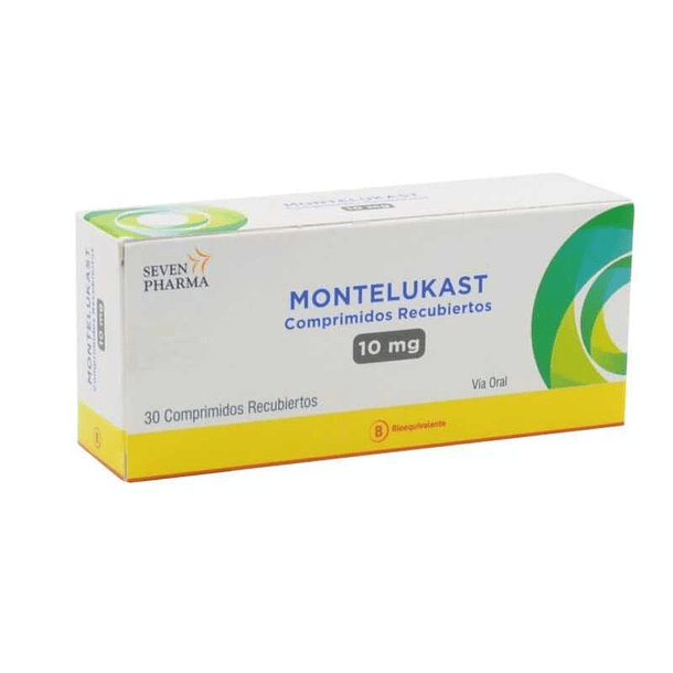 Montelukast 10 mg x 30 Comprimidos 