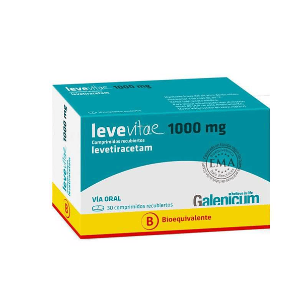 Levevitae 1000 mg x 30 Comprimidos 