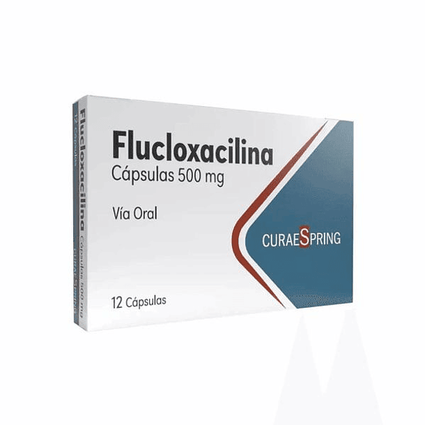 Flucloxacilina 500 mg x 12 Cápsulas 