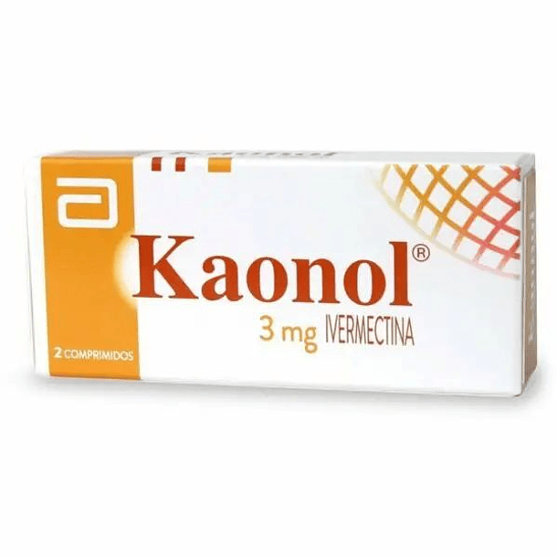 Kaonol 3 mg x 2 Comprimidos 