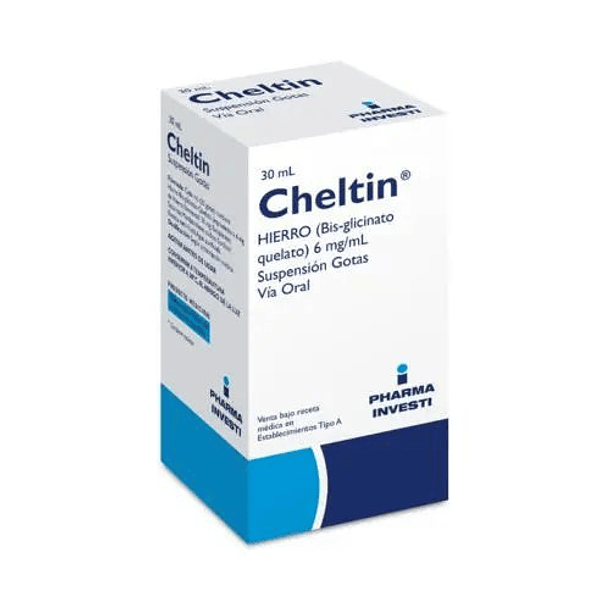 Cheltin 6 mg/ ml x 30 ml Gotas Orales 