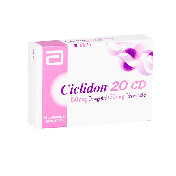 Ciclidon-20 CD x 28 Comprimidos 