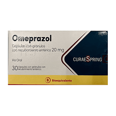 Omeprazol 20 mg x 30 Cápsulas 