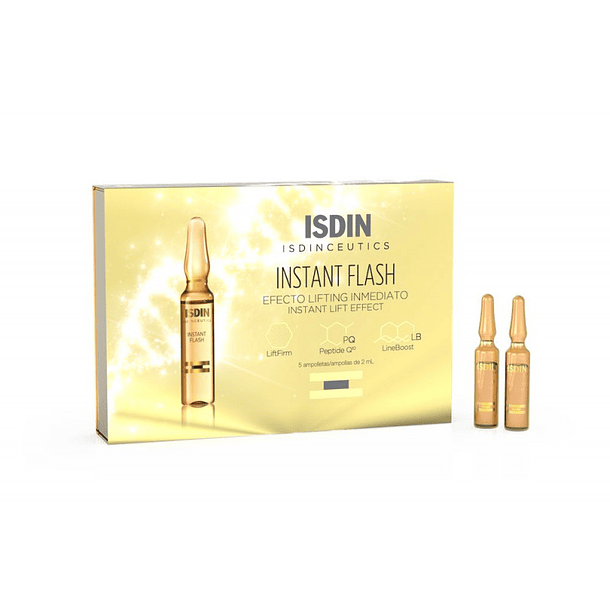 Isdin Isdinceutics Instant Flash x 5 Ampollas 