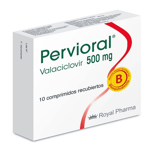 Pervioral 500 mg x 10 Comprimidos 