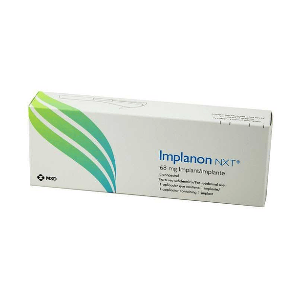 Implanon Implante Nx T 68 mg x 1 Implante Transdérmico 