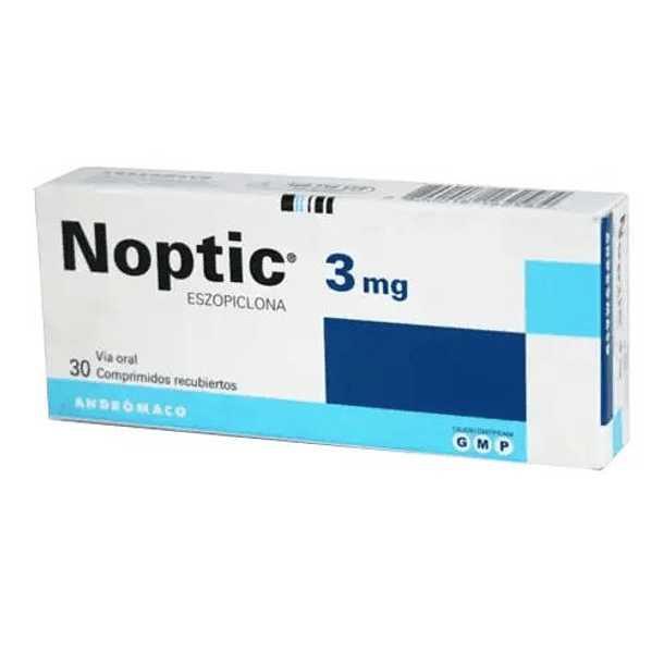Noptic 3  mg x 30 Comprimidos 