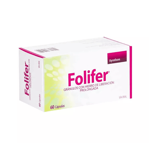 Folifer x 60 Cápsulas Liberación Prolongada 