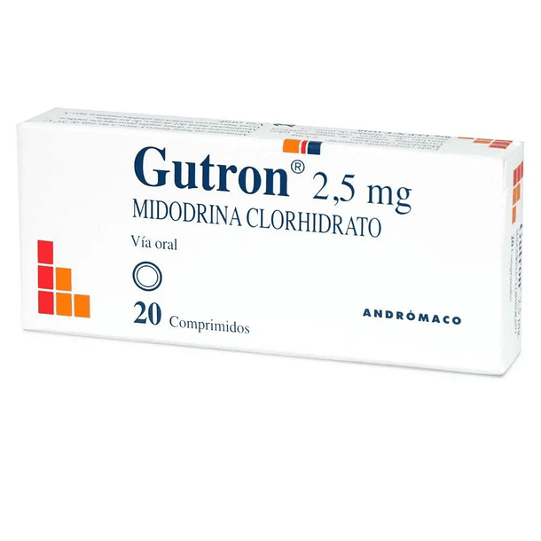 Gutron 2.5  mg x 20 Comprimidos 