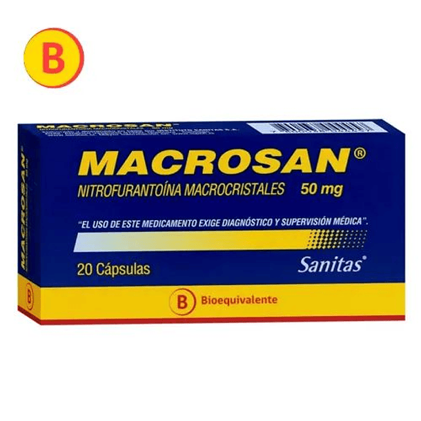 Macrosan 50 mg x 20 Cápsulas 