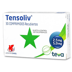 Tensoliv x 30 Comprimidos