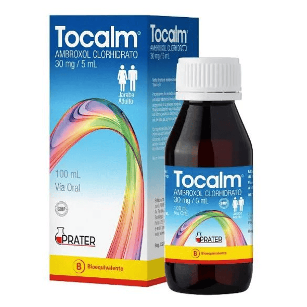 Tocalm 30 mg/5 ml x 100 ml Jarabe 