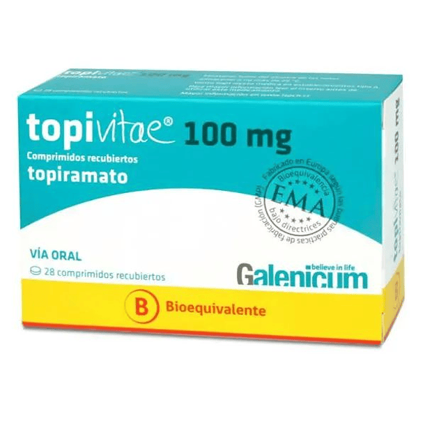 Topivitae 100 mg x 28 Comprimidos 