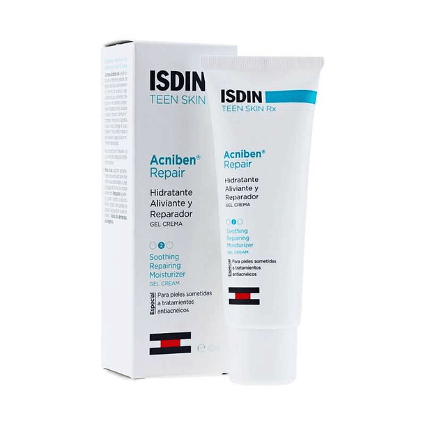 Isdin Acniben Repair Hidratante x 40 ml Crema Antiacné 