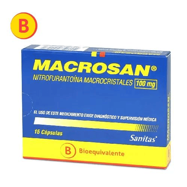 Macrosan 100 mg x 15 Cápsulas 