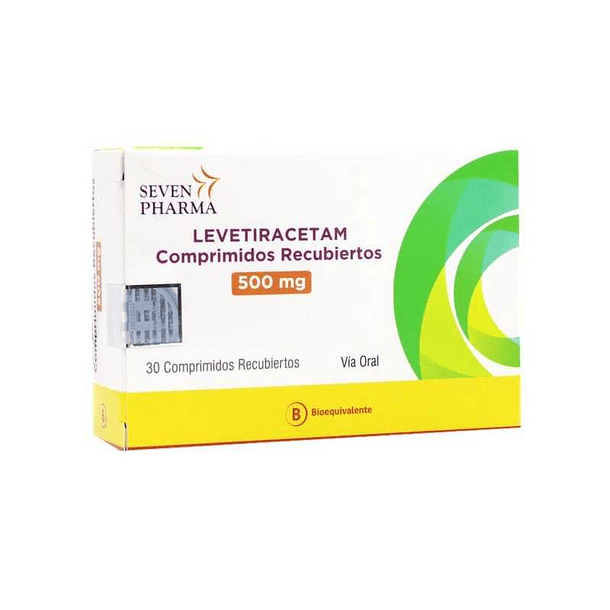 Levetiracetam 500 mg x 30 Comprimidos 