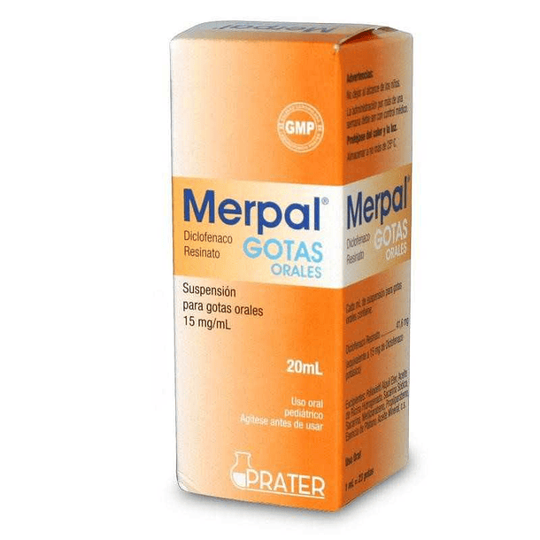 Merpal 15 mg/ ml x 20 ml Gotas Orales 